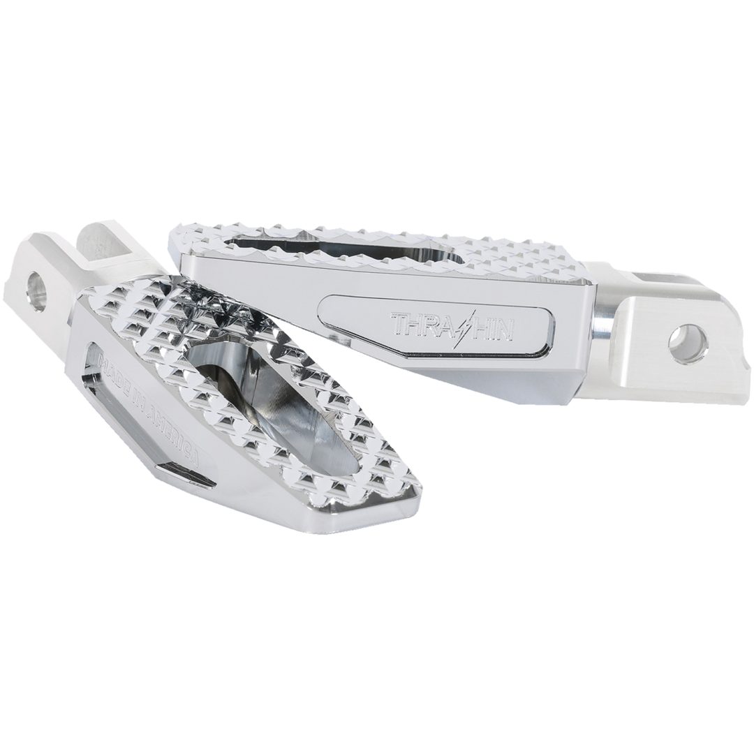 Fotpinnar P-54 Slim Krom THRASHIN SUPPLY CO.