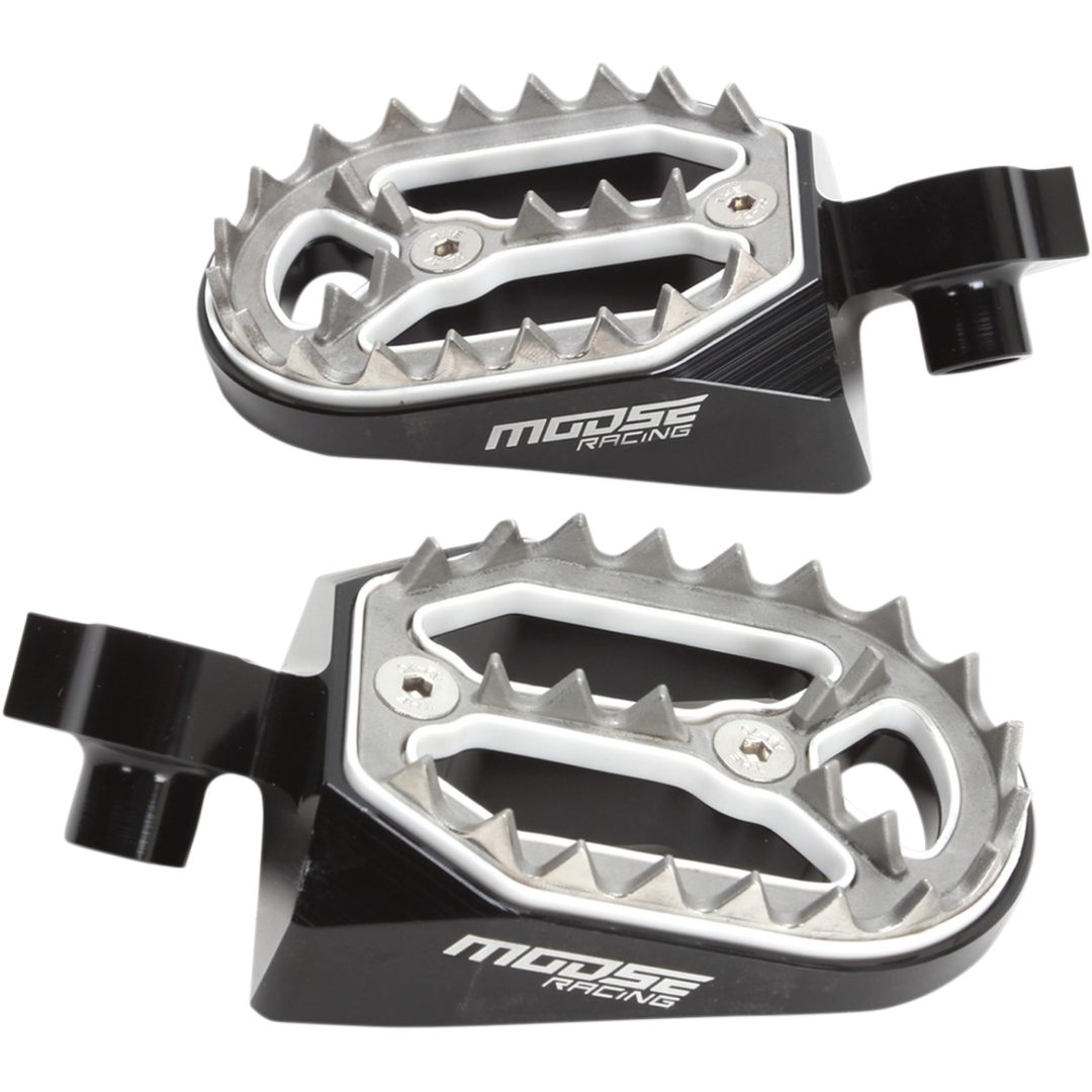 Fotpinnar Qualifier Svart Moose Racing Svart