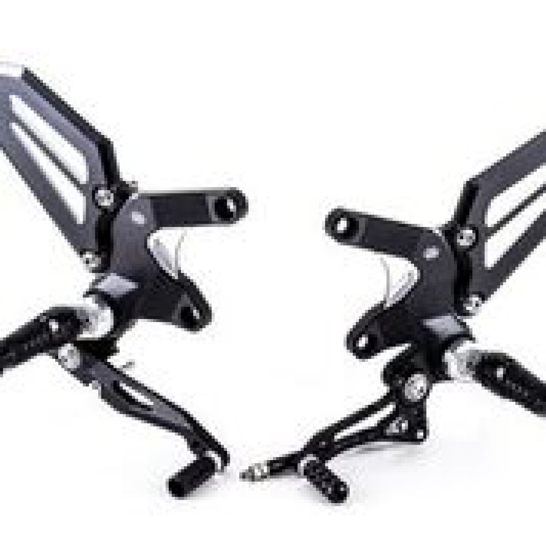 Fotpinnar Rct10gt Anodiserad/svart/silver GILLES TOOLING – bild 2