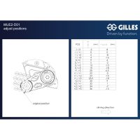 Fotpinnar Rearset Gilles Tooling