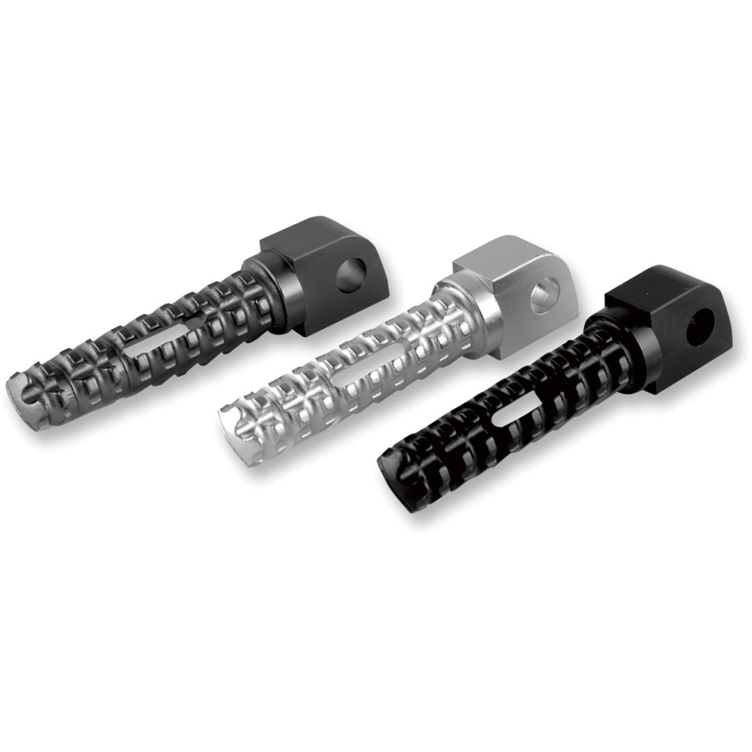 Fotpinnar SBK OEM Silver PSR Fotpinnar – bild 2