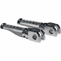 Fotpinnar Slash-Cut Silver Emgo