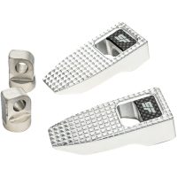 Fotpinnar Speed Polerad/silver SLYFOX