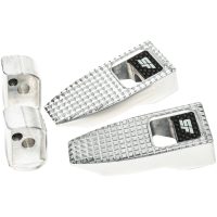 Fotpinnar Speed Polerad/silver SLYFOX