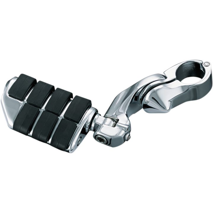 Fotpinnar Tour-tech Svart/krom/polerad KURYAKYN TOURTECHS W/DUALLY PEGS S – bild 2