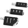 Fotpinnar TRIDENT Krom KURYAKYN 11,5 cm x 32 cm Small För TAPERED adapters – miniatyr 2