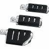Fotpinnar TRIDENT Krom KURYAKYN 11,5 cm x 32 cm Small För TAPERED adapters – miniatyr 1