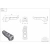 Fotpinnar UF20 Aluminium GILLES TOOLING – miniatyr 6