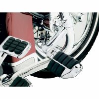 Fotpinne Longhorn Offset Dually Svart/krom/polerad KURYAKYN