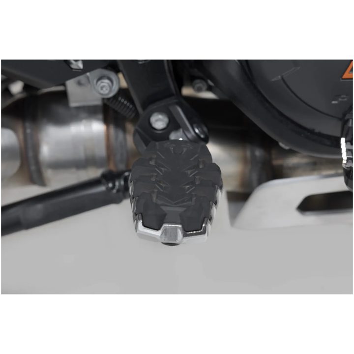 Fotpinnekit EVO Justerbar Svart Silver SW-MOTECH – bild 4