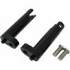 Fotpinnemonteringssats Svart Glans DRAG SPECIALTIES – miniatyr 1