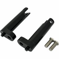 Fotpinnemonteringssats Svart Glans DRAG SPECIALTIES