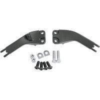 Fotpinnemonteringssats Svart/skrynklig DRAG SPECIALTIES