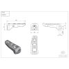 Fotpinnesats Uf20 Silver GILLES TOOLING – miniatyr 3