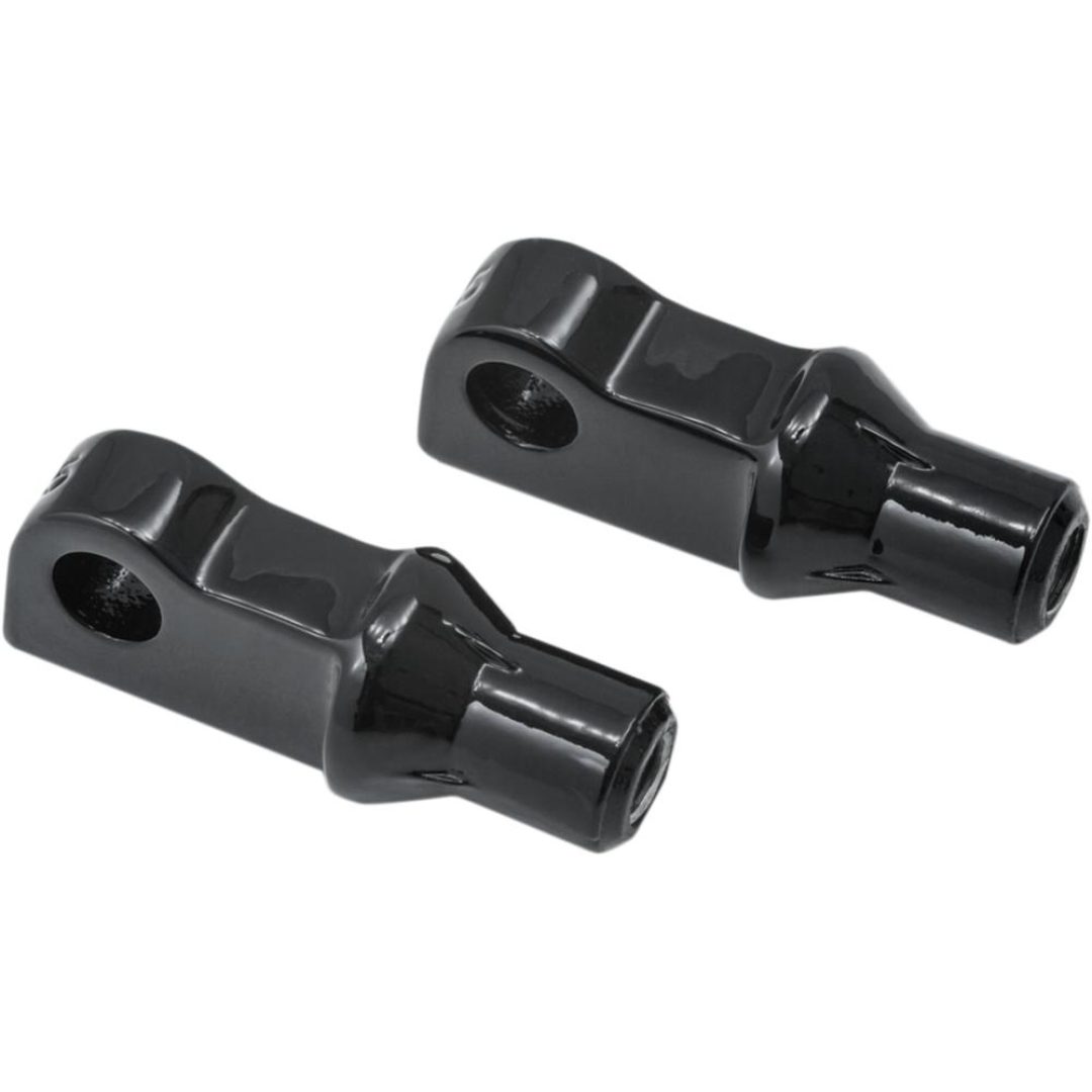 Fotpinnsadapter Front-splined Svart Glansig KURYAKYN