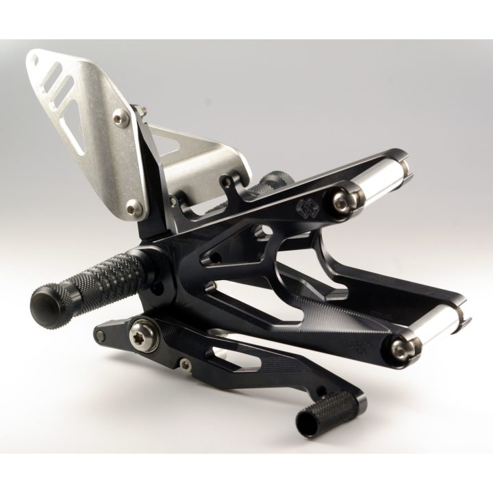 Fotpinnsats Komplett Factor-X Justerbar Svart GILLES TOOLING Svart – bild 2