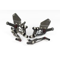 Fotpinnsats Komplett Factor-X Justerbar Svart GILLES TOOLING