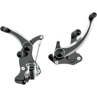 Fotpinnsats Night Series Diamond Svart Krom ACCUTRONIX
