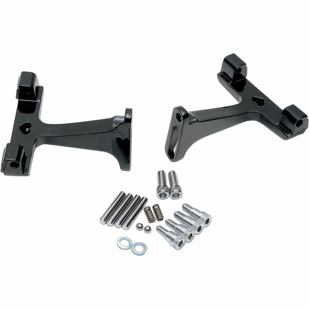 Fotpinnsfäste Standard Svart Glans DRAG SPECIALTIES