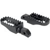 Fotpinnsset Dam MX Svart Krom BURLY BRAND – miniatyr 2