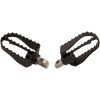 Fotpinnsset Dam MX Svart Krom BURLY BRAND – miniatyr 1