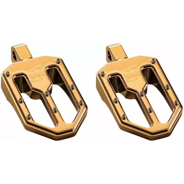 Fotpinnsset Moto V1 Guld PRO-ONE PERF.MFG. Fotpinnar – bild 2