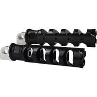 Fotpinnsset Muzzle Brake Fällbara Svart ACCUTRONIX