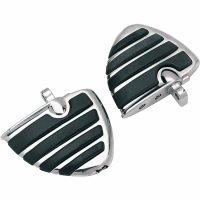Fotplatta Iso Wing Mini Svart/krom KURYAKYN