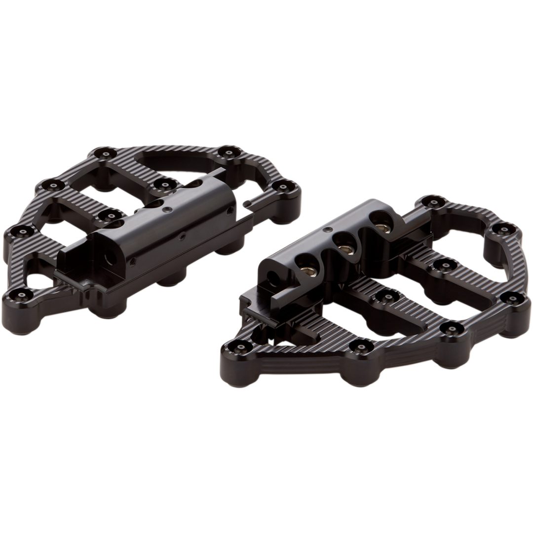 Fotplatta Mx Billet Svart Anodiserad ARLEN NESS – bild 2