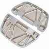 Fotplatta Passagerar D-formad Krom/Silver DRAG SPECIALTIES – miniatyr 1