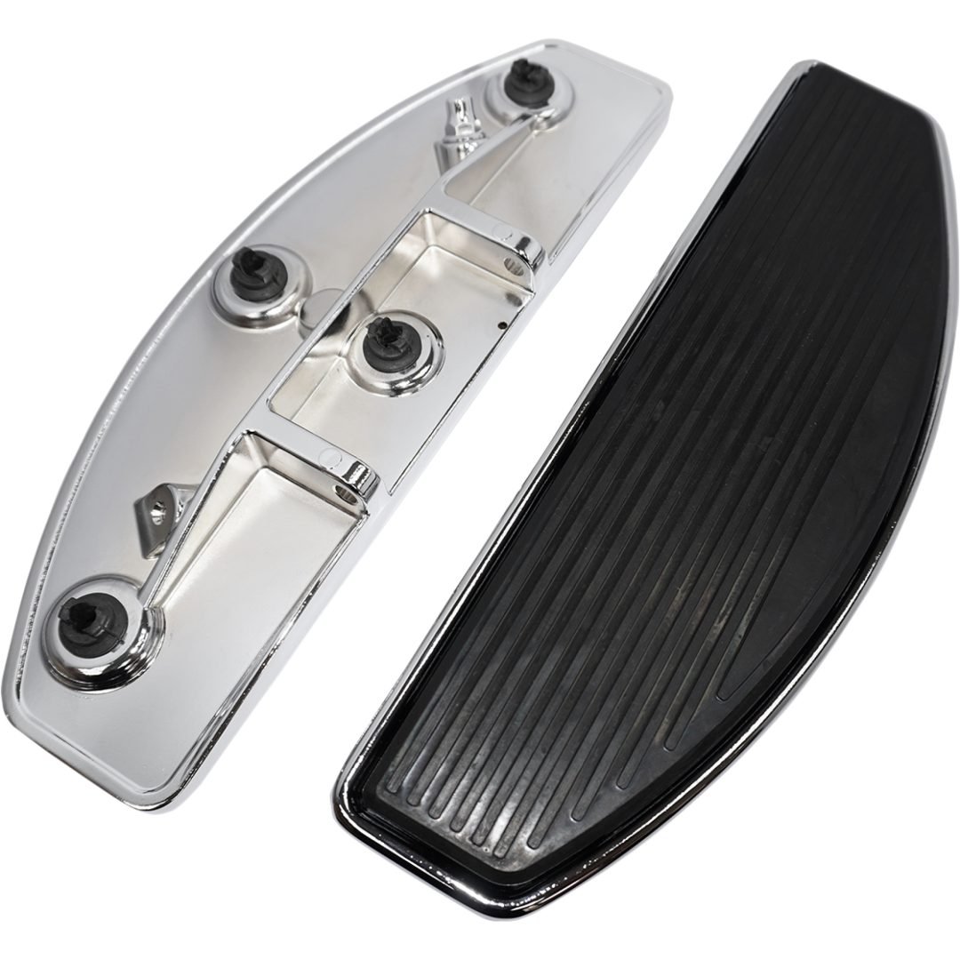 Fotplatta Svart/krom DRAG SPECIALTIES