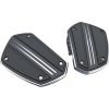 Fotplatta Twin Rail Svart/krom CIRO – miniatyr 1