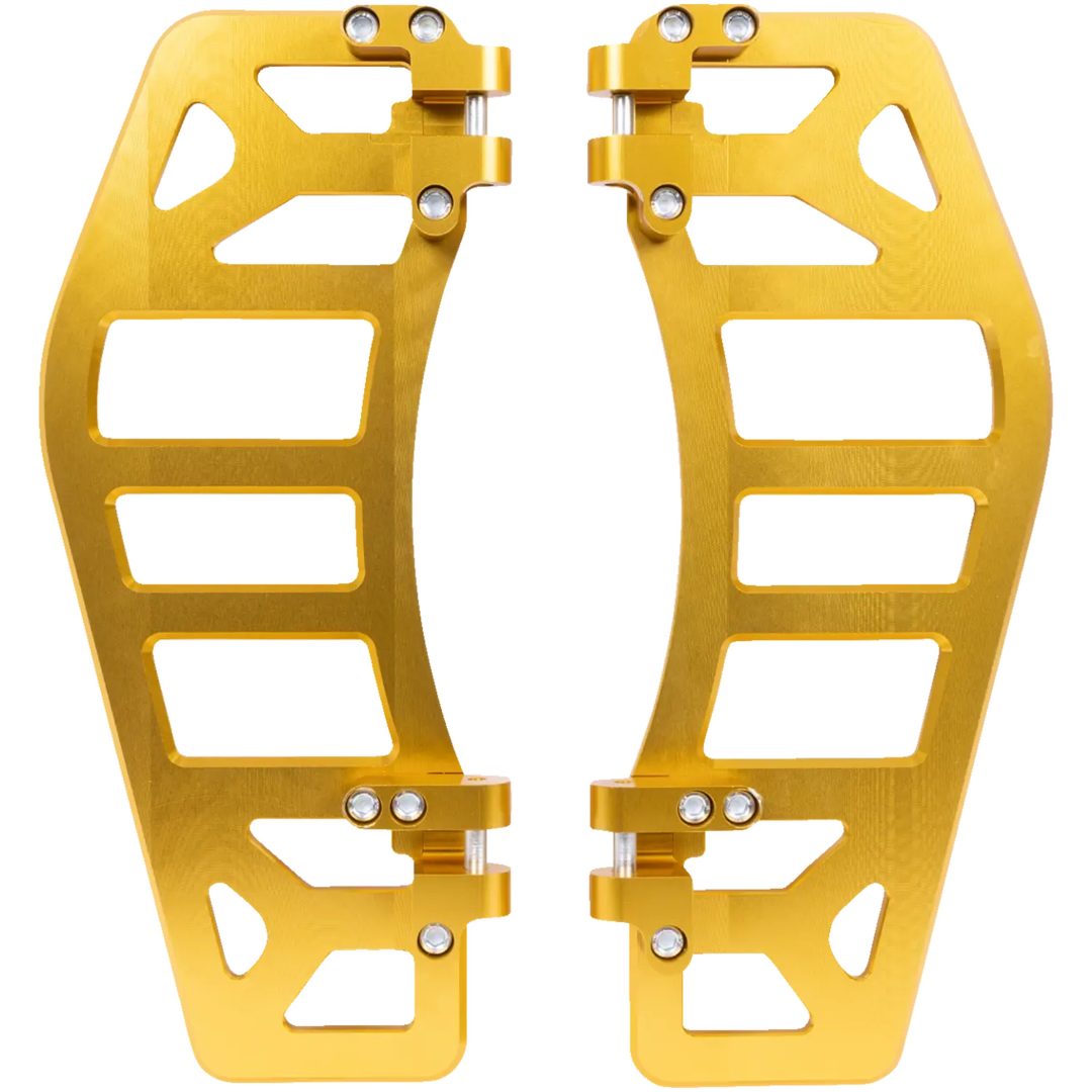 Fotplattor Aggressor Guld Anodiserad THRASHIN SUPPLY CO. – bild 2