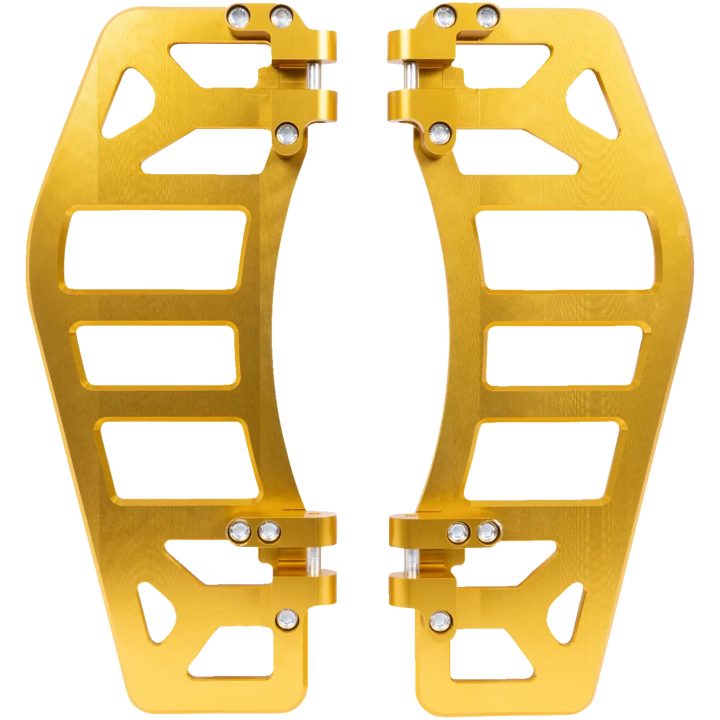 Fotplattor Aggressor Guld Anodiserad THRASHIN SUPPLY CO. – bild 2