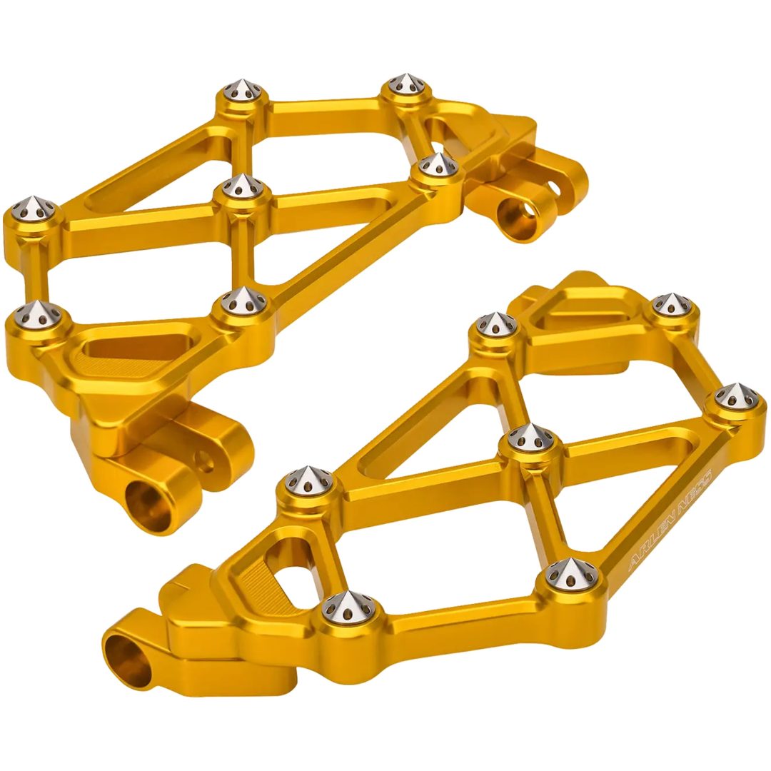 Fotplattor Mini Diamond Anodiserad Guld ARLEN NESS