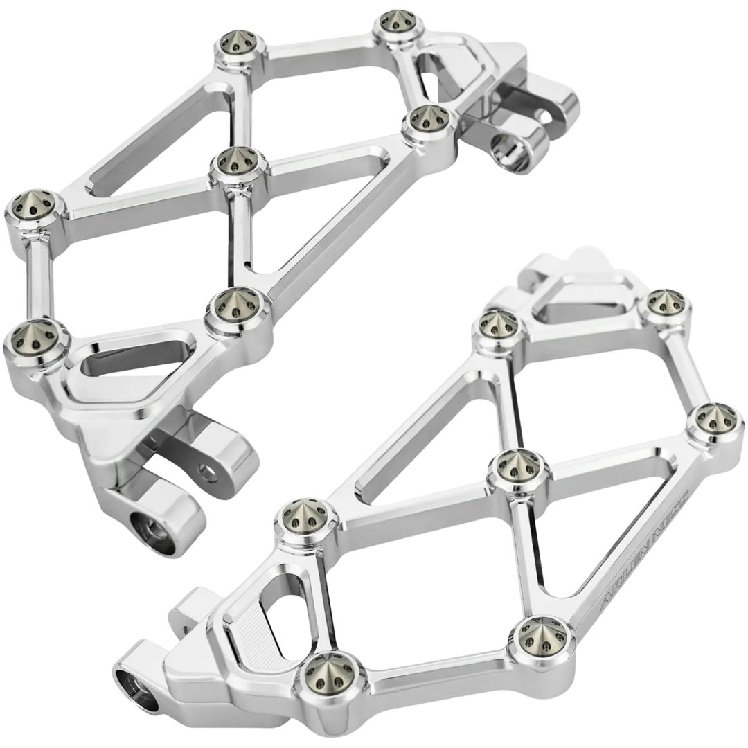 Fotplattor Mini Diamond Krom ARLEN NESS