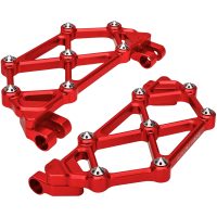 Fotplattor Mini Diamond Röd Anodiserad ARLEN NESS