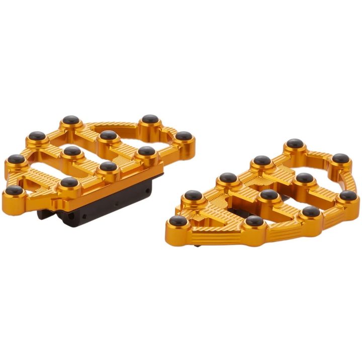 Fotplattor Mx Billet Anodiserad Guld ARLEN NESS – bild 3