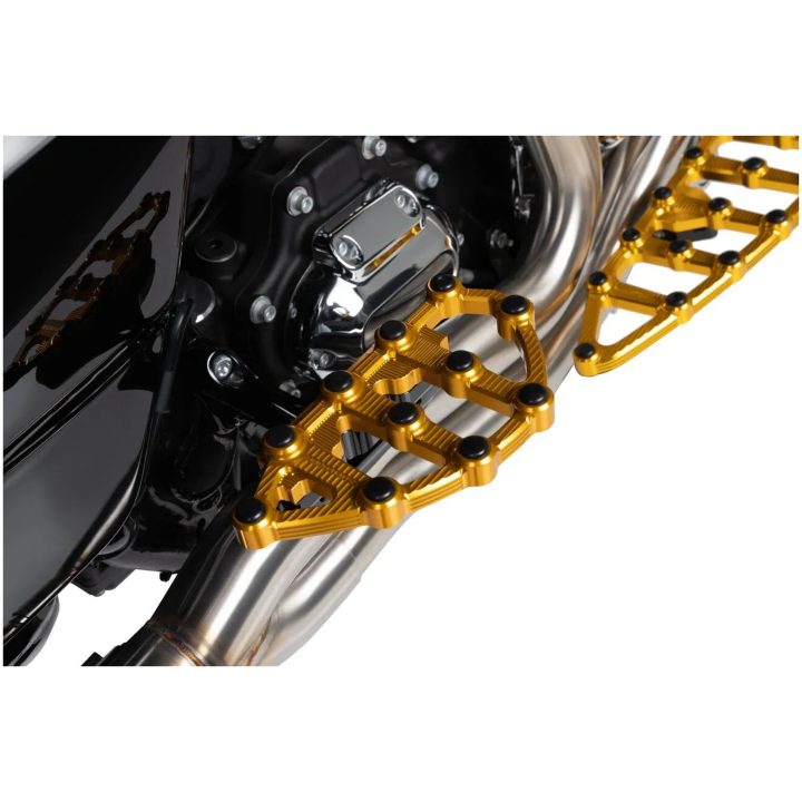 Fotplattor Mx Billet Anodiserad Guld ARLEN NESS – bild 2