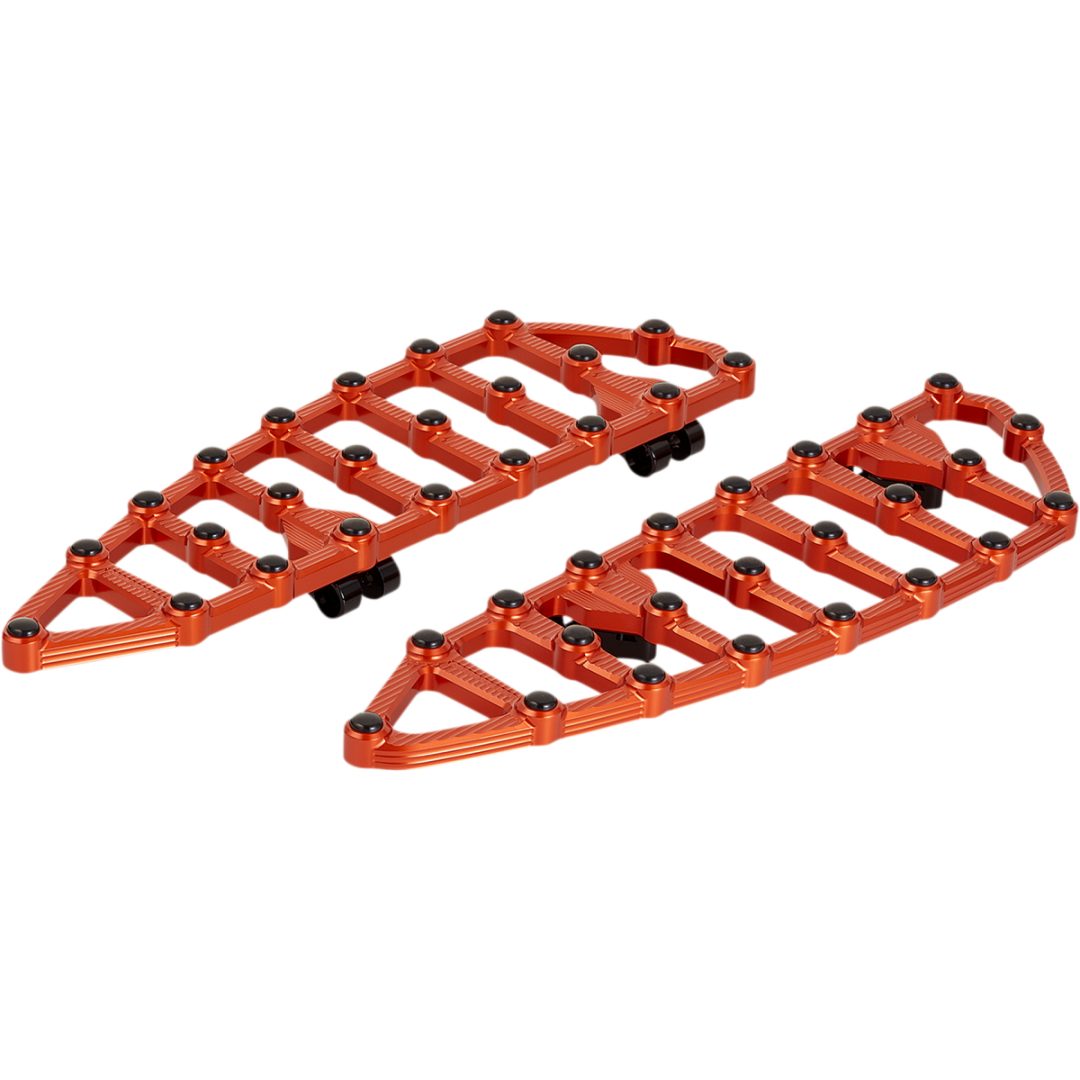 Fotplattor Mx Billet Anodiserad/orange ARLEN NESS