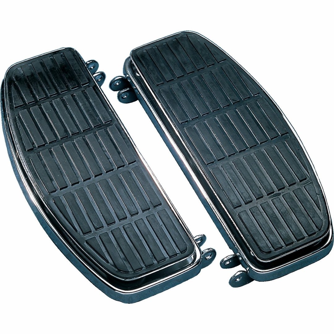 Fotplattor OEM Replacement Svart Krom DRAG SPECIALTIES