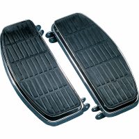 Fotplattor OEM Replacement Svart Krom DRAG SPECIALTIES