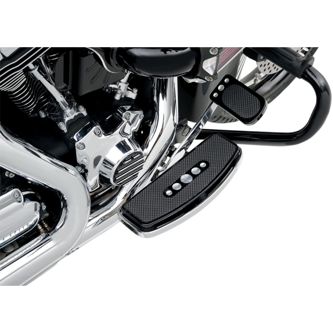 Fotplattor OEM Replacement Svart Krom DRAG SPECIALTIES FLOORBOARDS 80-12FLT FLHT – bild 2