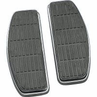 Fotplattor OEM Replacement Svart Krom DRAG SPECIALTIES