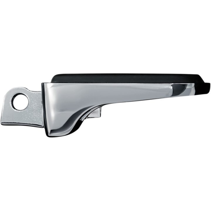 Fotplattor PREMIUM MINI Svart/Silver KURYAKYN Inkl. montering – bild 2