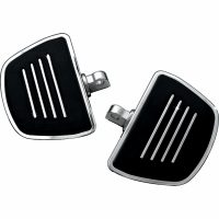 Fotplattor PREMIUM MINI Svart/Silver KURYAKYN