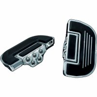 Fotplattor Premium Svart/Krom KURYAKYN