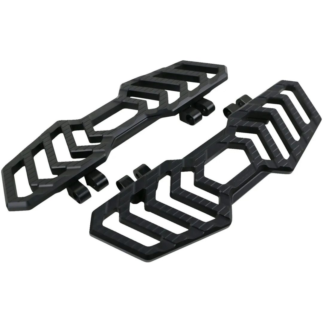 Fotplattor Svart Anodiserad KODLIN MOTORCYCLE