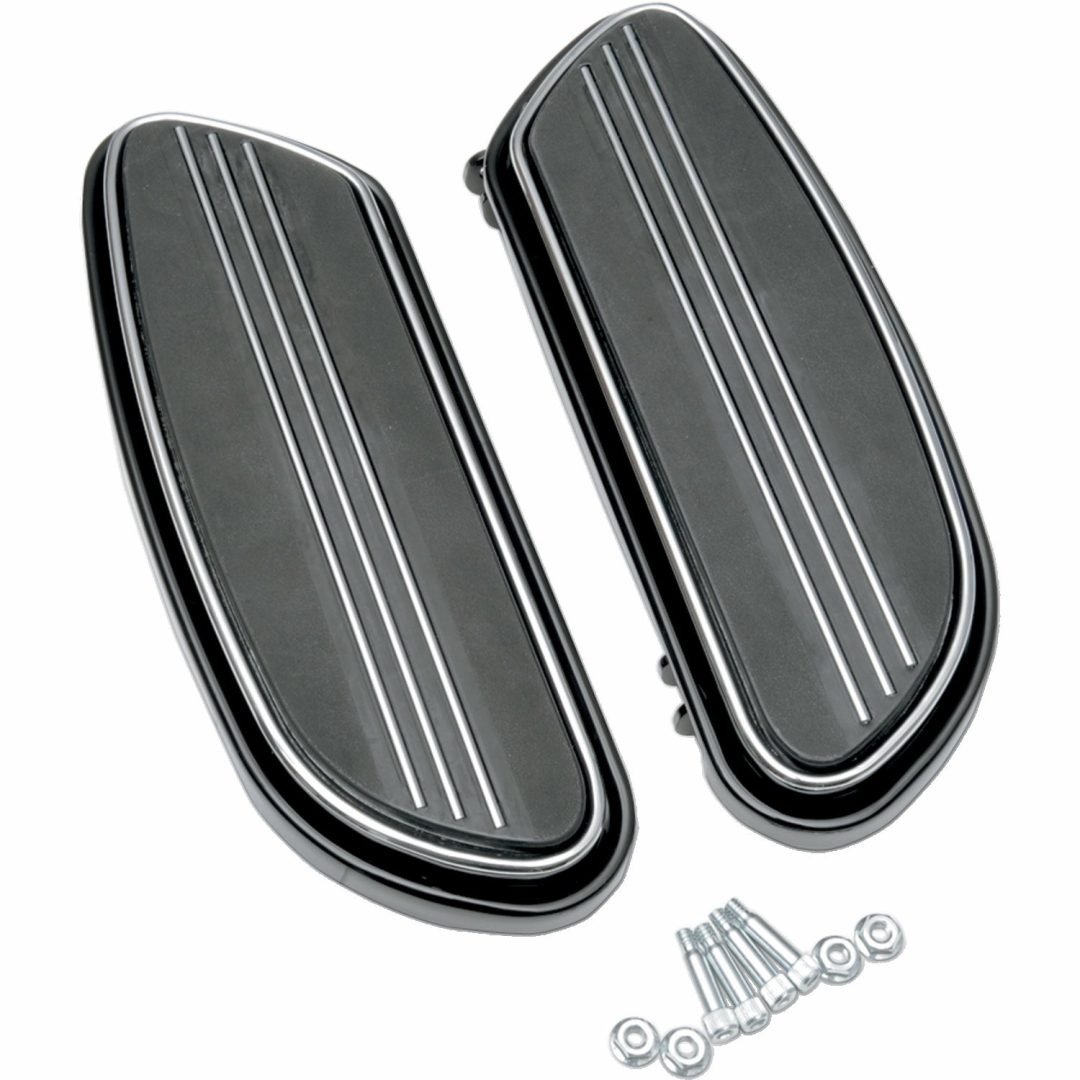 Fotplattor Sweeper DRAG SPECIALTIES BOARD FOOT SWEEPER BLK