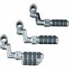 Fotplattor Tour-Tech Offset Quick Clamps Krom/Svart KURYAKYN Small 32 mm – miniatyr 1